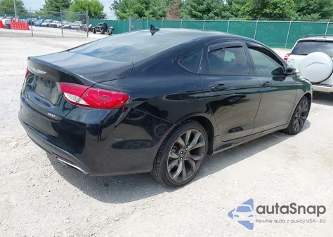 2015 Chrysler 200 S из США, поврежденный, VIN 1C3CCCDG7FN553807